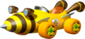Solo artwork of the Bumble V with the Sponge tires