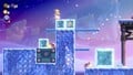 Two Outmaways kicking icy blocks, one next to an ice block generator