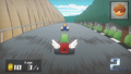 Kero plays a parody of Mario Kart 8