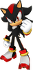 Artwork of Shadow the Hedgehog for Mario & Sonic at the Rio 2016 Olympic Games Arcade Edition