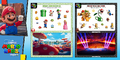 An activity that allows the user to create their own scene from The Super Mario Bros. Movie using the provided backgrounds and cutouts