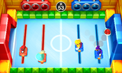 Speed Hockey* Hit the bouncing shell into your rivals' goal!