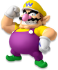 Artwork of Wario for Mario Party 10 (reused for Mario & Sonic at the Rio 2016 Olympic Games Arcade Edition)