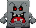 A Whomp from Paper Mario: Sticker Star