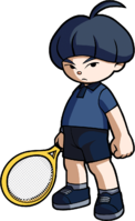 Artwork of Willy from Mario Tennis: Power Tour.