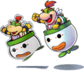 The two versions of Bowser Jr.