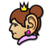 The icon for the Cluck-A-Pop prize "Forgetful Queen".