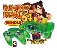 Promo image for the Donkey Kong 64-themed N64.