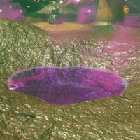 A small pool of poison in Donkey Kong Bananza