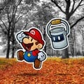 Huey with Mario during fall