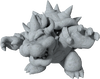 A Bowser Statue's model from Super Mario 3D World.