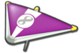 Thumbnail of Purple Mii's Super Glider (with 8 icon), in Mario Kart 8.