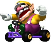 Artwork of Wario from Mario Kart: Super Circuit