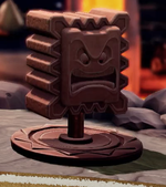 Lava Castle Goal-line decoration