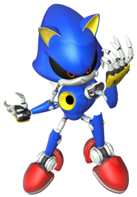 Metal Sonic from Mario & Sonic at the Rio 2016 Olympic Games
