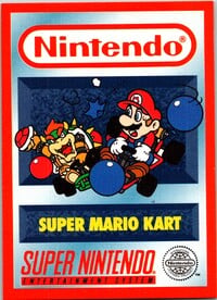 One of the Nintendo Collector Cards