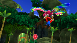 Thumbnail for "Wild Glide Galaxy" from Super Mario Galaxy 2 used for Nintendo Music.