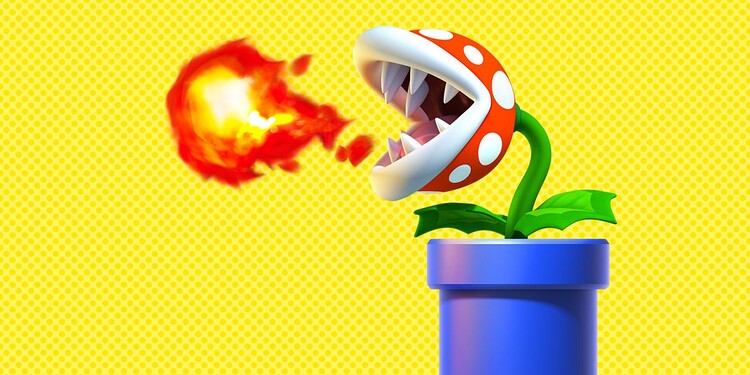 Picture of a Fire Piranha Plant shown with the seventh question in Fun Bowser Personality Quiz