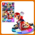 Mario Kart 8 Deluxe shown as an option in an opinion poll on Nintendo Switch games