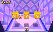 The Mystery Box in World 1-3 of Super Mario 3D Land