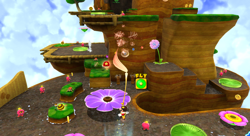File:SMG2 Honeyhop Queen Bee Planet.png