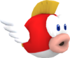 Rendered model of a Cheep Cheep from Super Mario Galaxy.