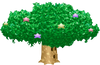 A render of Whispy Woods in Super Smash Bros.