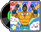 The record case for Work Those Muscles! in WarioWare Gold