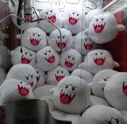 A Boo-only claw machine