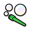 The icon for the Cluck-A-Pop prize "Bubble Blower".