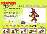 Screenshot of Read the unfinished Donkey Kong Country story...and finish the adventure!