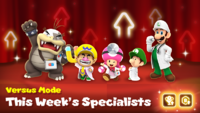 Ninth week's specialists