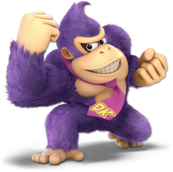File:Donkey Kong (Purple) SSBU.png