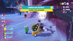 The Launch Site Secrets Side Quest in Mario + Rabbids Sparks of Hope