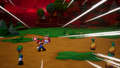 Mario taking out the Conductor Connector