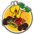 Mario Kart Tour (badge, with Koopa Troopa)