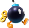 The icon for the Bob-omb in Mario Kart World