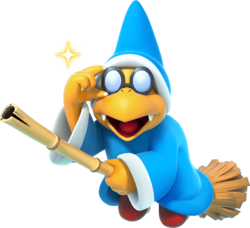 Artwork of Kamek in Mario Party Superstars