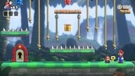 Screenshot of Donkey Kong Jungle Plus level 2-4+ from the Nintendo Switch version of Mario vs. Donkey Kong