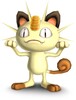 Artwork of Meowth from Super Smash Bros. Brawl