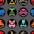Emblems of Bowser and the Koopalings