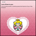 Thumbnail of the website's 2024 Valentine's Day theme, featuring Princess Peach