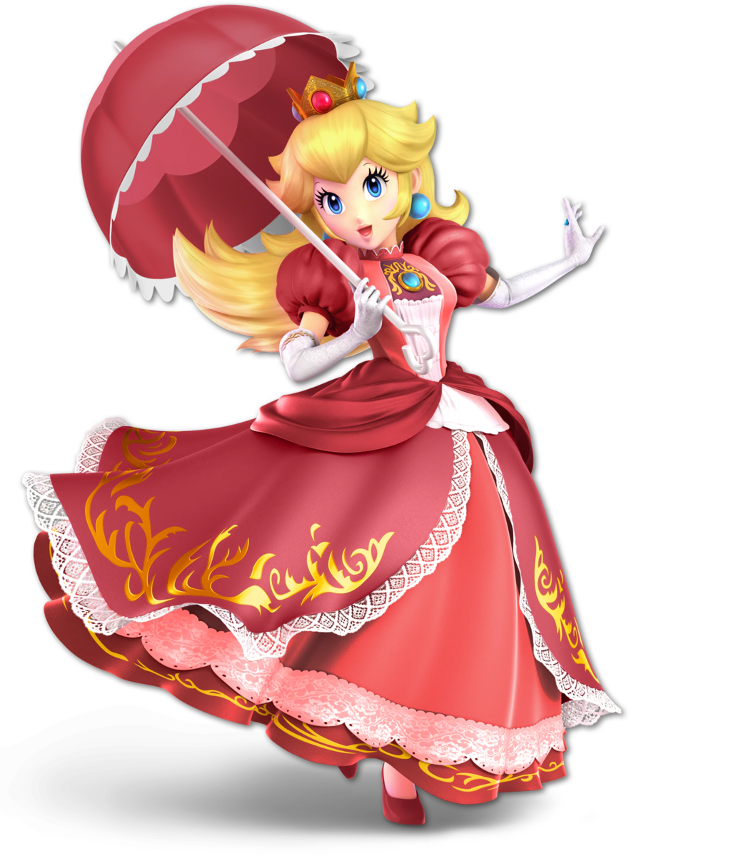 Filepeach Red Ssbupng Super Mario Wiki The Mario Encyclopedia 7409