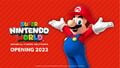 Announcement of the opening of Super Nintendo World