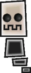 Shayde sprite from Super Paper Mario