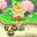 The Earth Elemental Holder, one of the five Elemental Holders in the DLC. This one increases the HP of the tower's units and summons Stone Warriors to block and fight enemies!