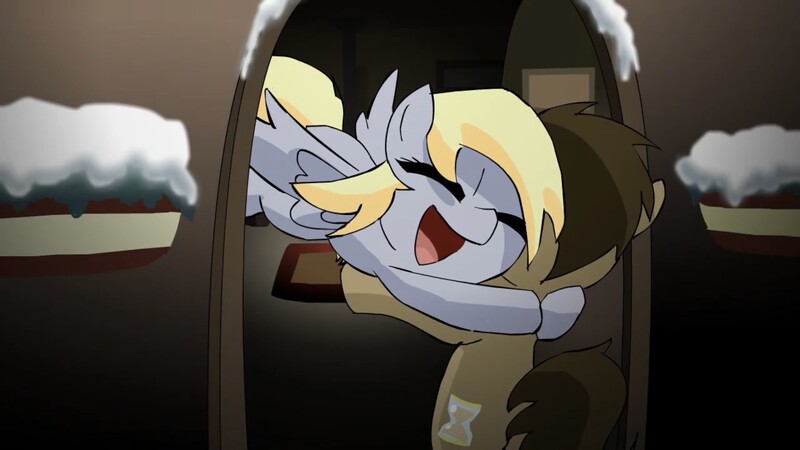 File:Shroom225 Derpy's Christmas hug.jpg