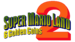 English Super Mario Land 2: 6 Golden Coins logo.
