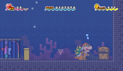 Last treasure chest in The Bitlands of Super Paper Mario.