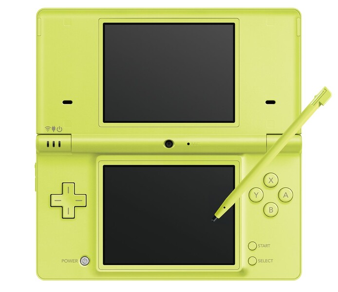 File:Yellow-Green Nintendo DSi.jpg